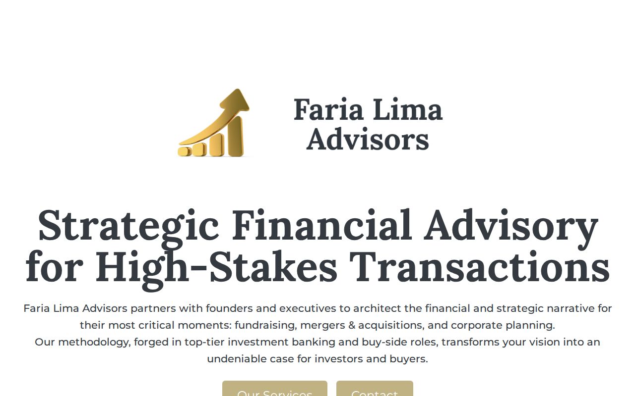 Strategic Financial Advisory for High-Stakes Transactions